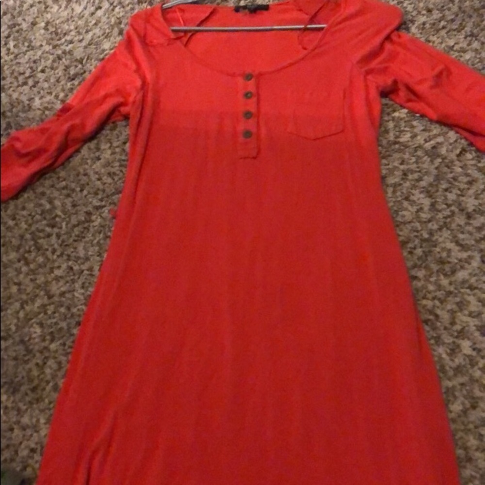 Red dress
